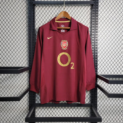 Arsenal Manga Comprida 05/06